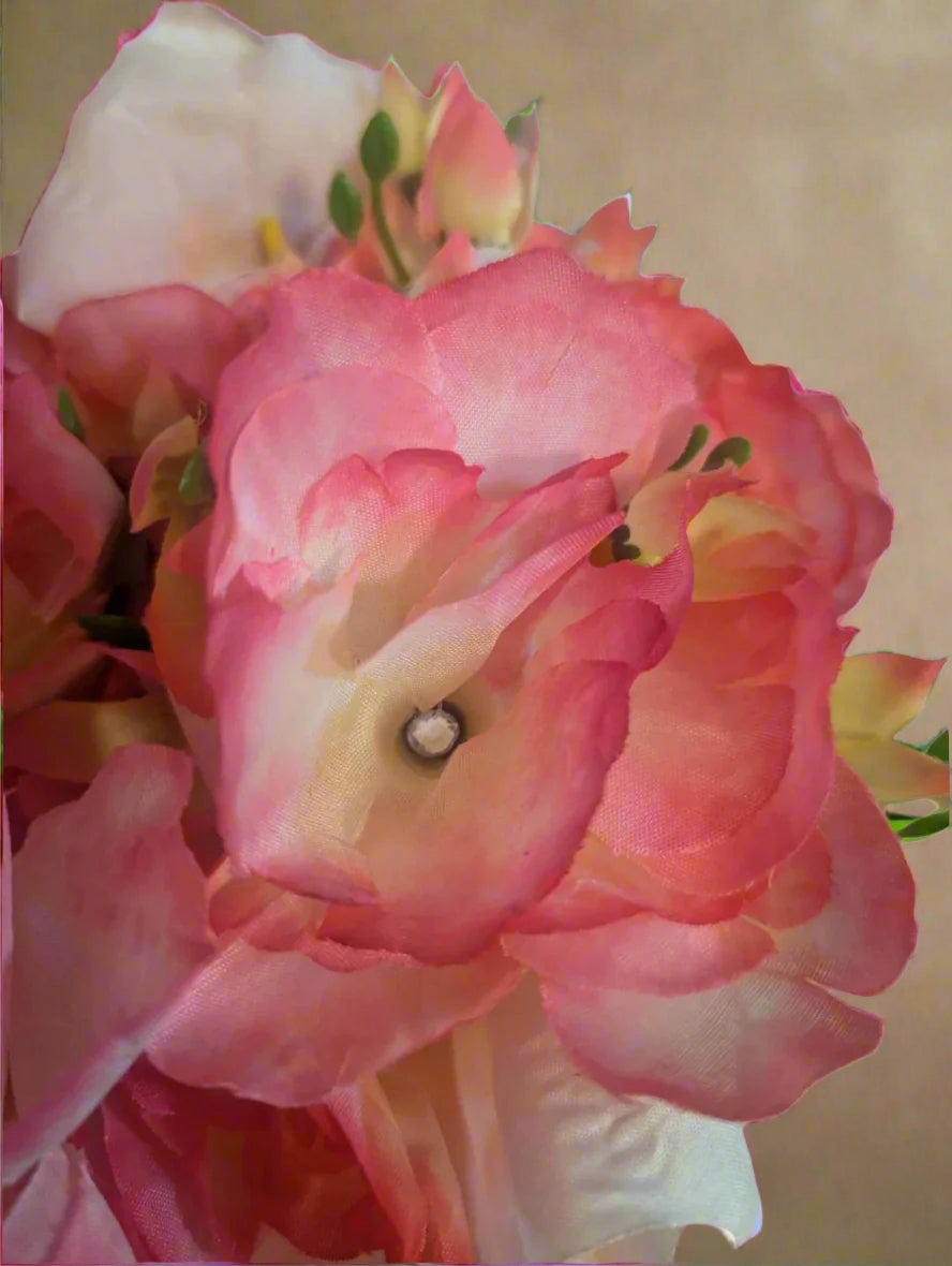 Pink Peony, Calla Lily Rain Lily Bridal Flowers – Perfect for Any Occasion |Pink Wedding Bouquet | Romantic Artificial Wedding Bouquet, Wedding Bouquet, Wedding Flowers, Artificial Forever Blooms,bridal bouquet, bridal flowers, Home Decor