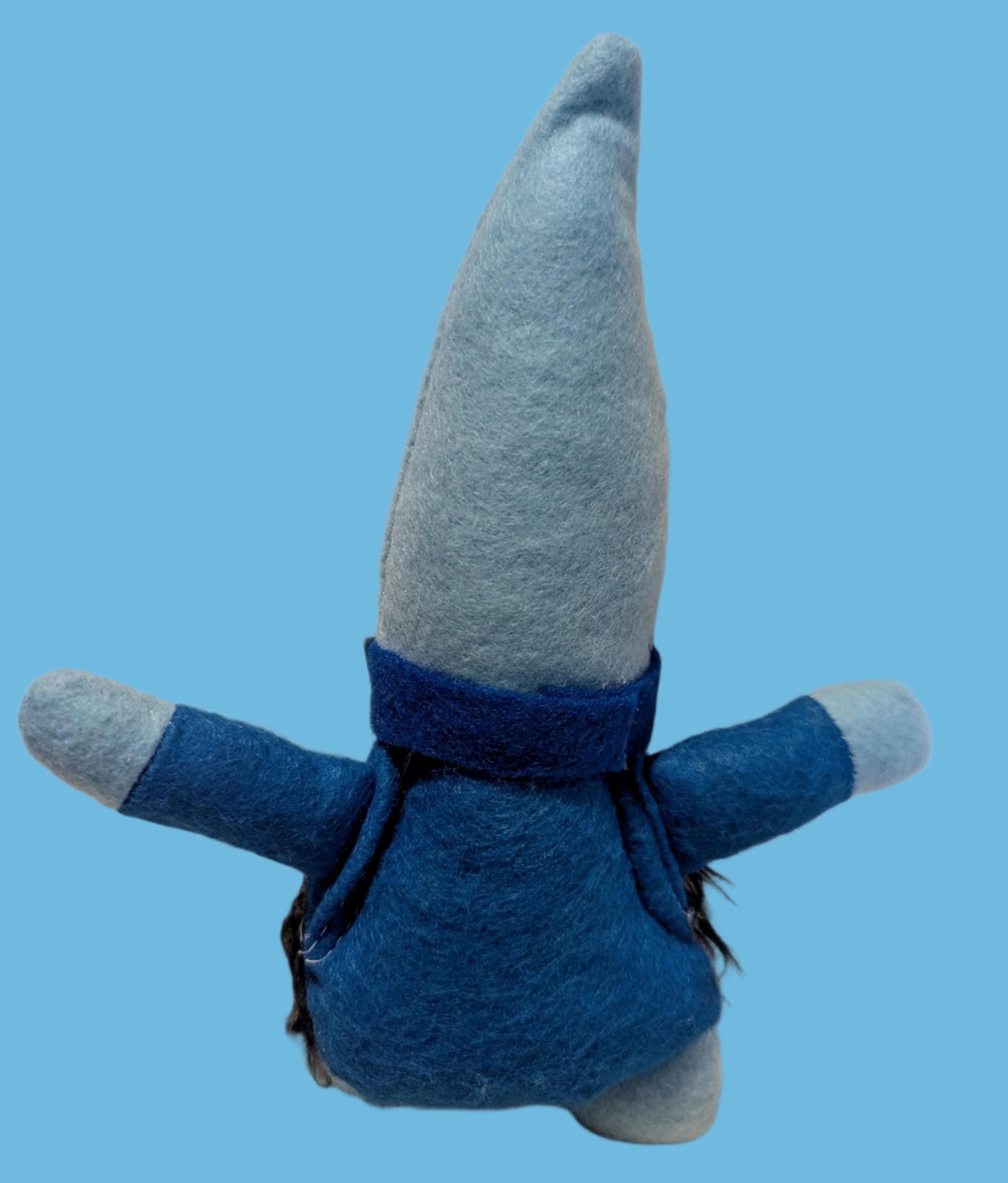 Cute Blue Gnome | Whimsical Tiered Tray Gnome | Farmhouse Home Accent Gift, Home Decor