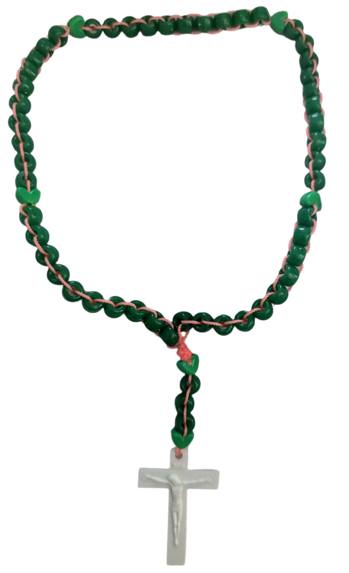 Green Rosary | Catholic Prayer Beads | First Communion & Confirmation Gift