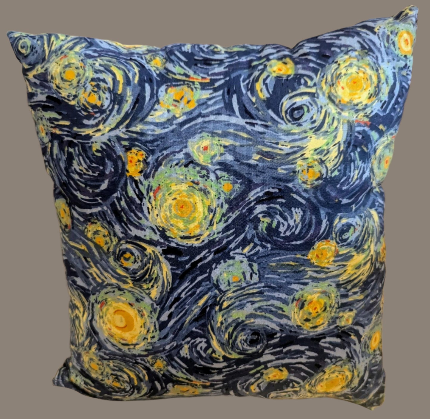 Celestial Starry Night Pillow | Van Gogh Inspired Art Decor | Modern Abstract Blue Yellow Gift,night sky pillow,sofa pillow,celestial pillow, Home Decor