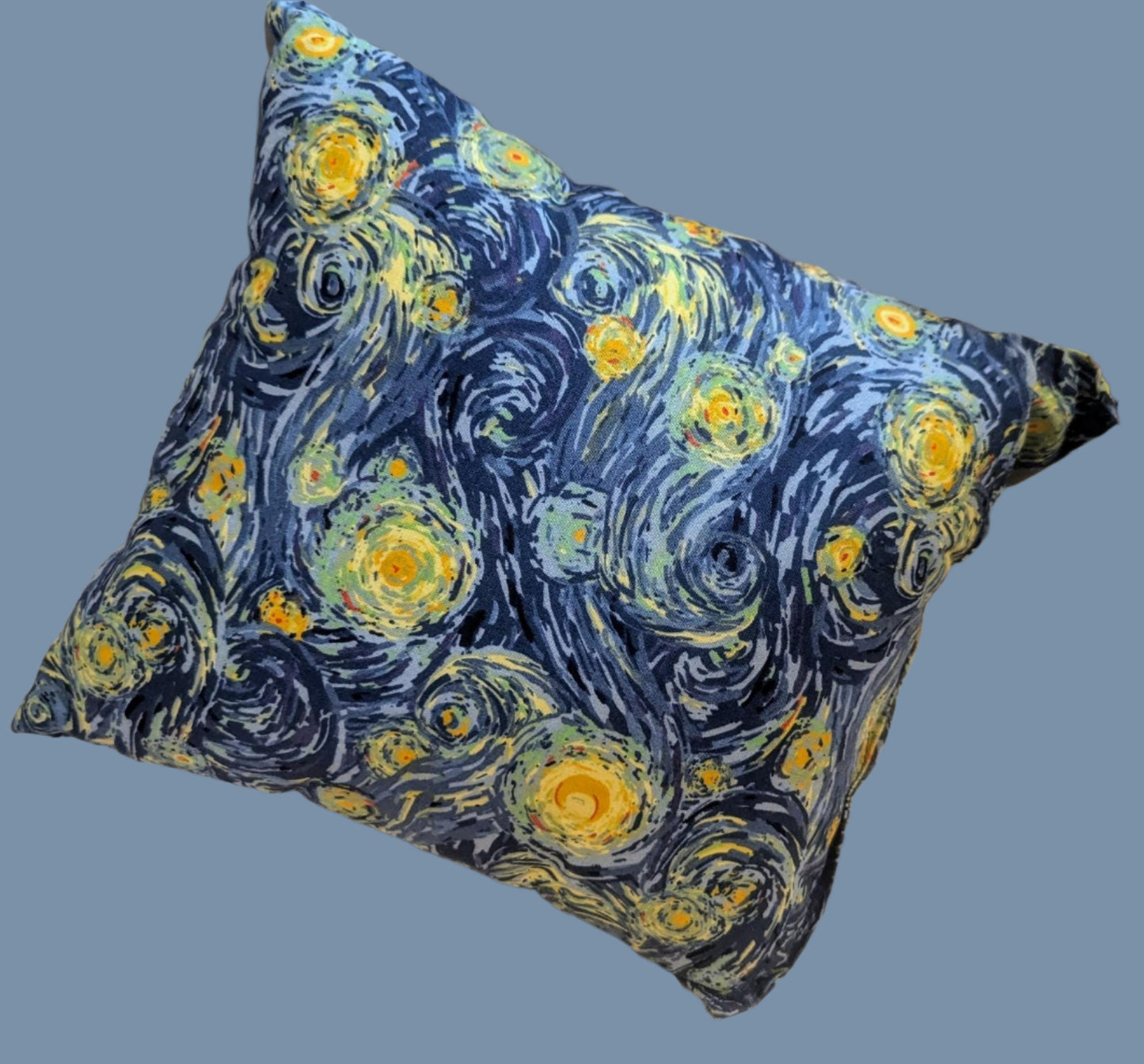 Celestial Starry Night Pillow | Van Gogh Inspired Art Decor | Modern Abstract Blue Yellow Gift,night sky pillow,sofa pillow,celestial pillow, Home Decor