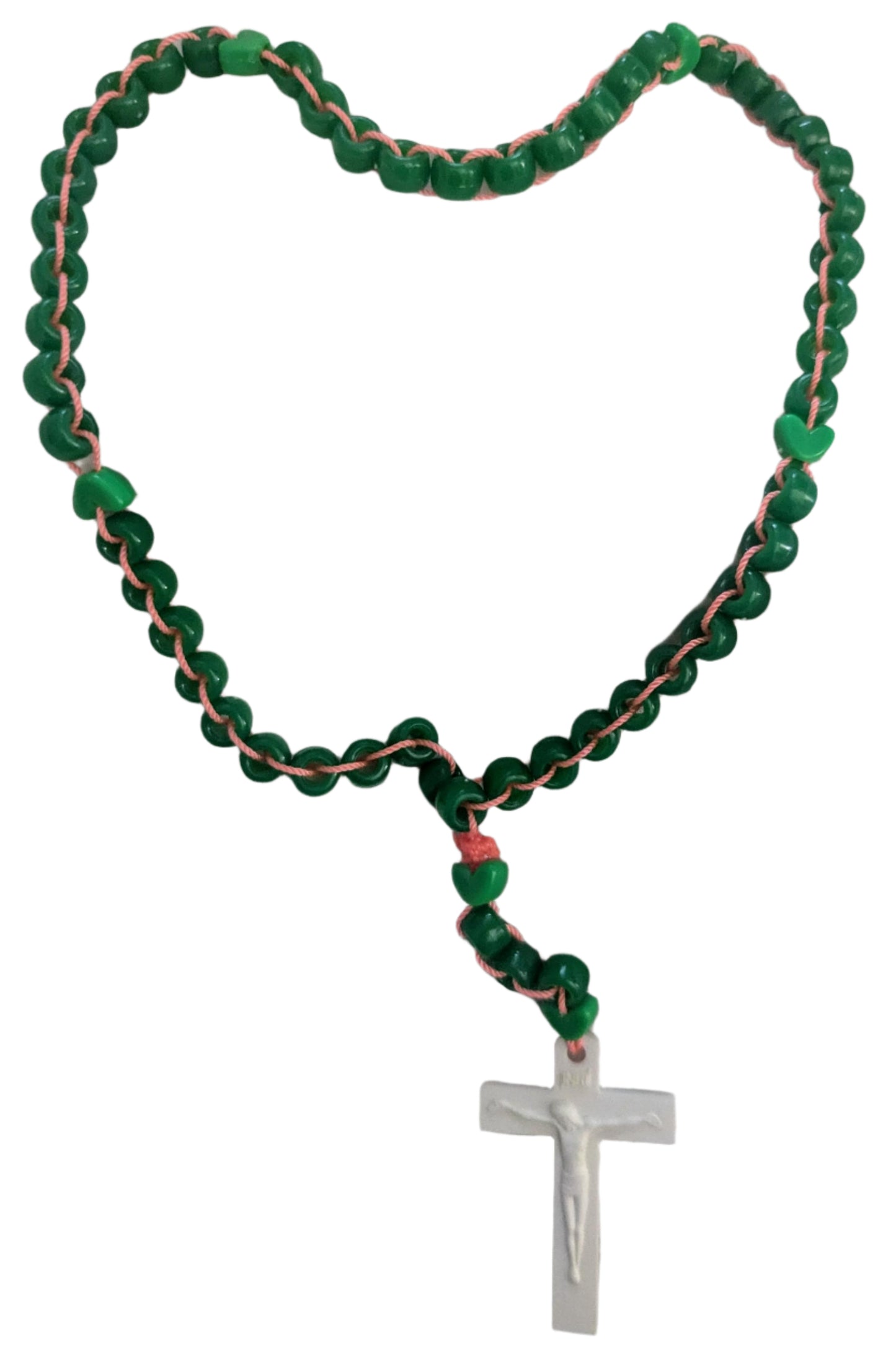 Green Rosary | Catholic Prayer Beads | First Communion & Confirmation Gift