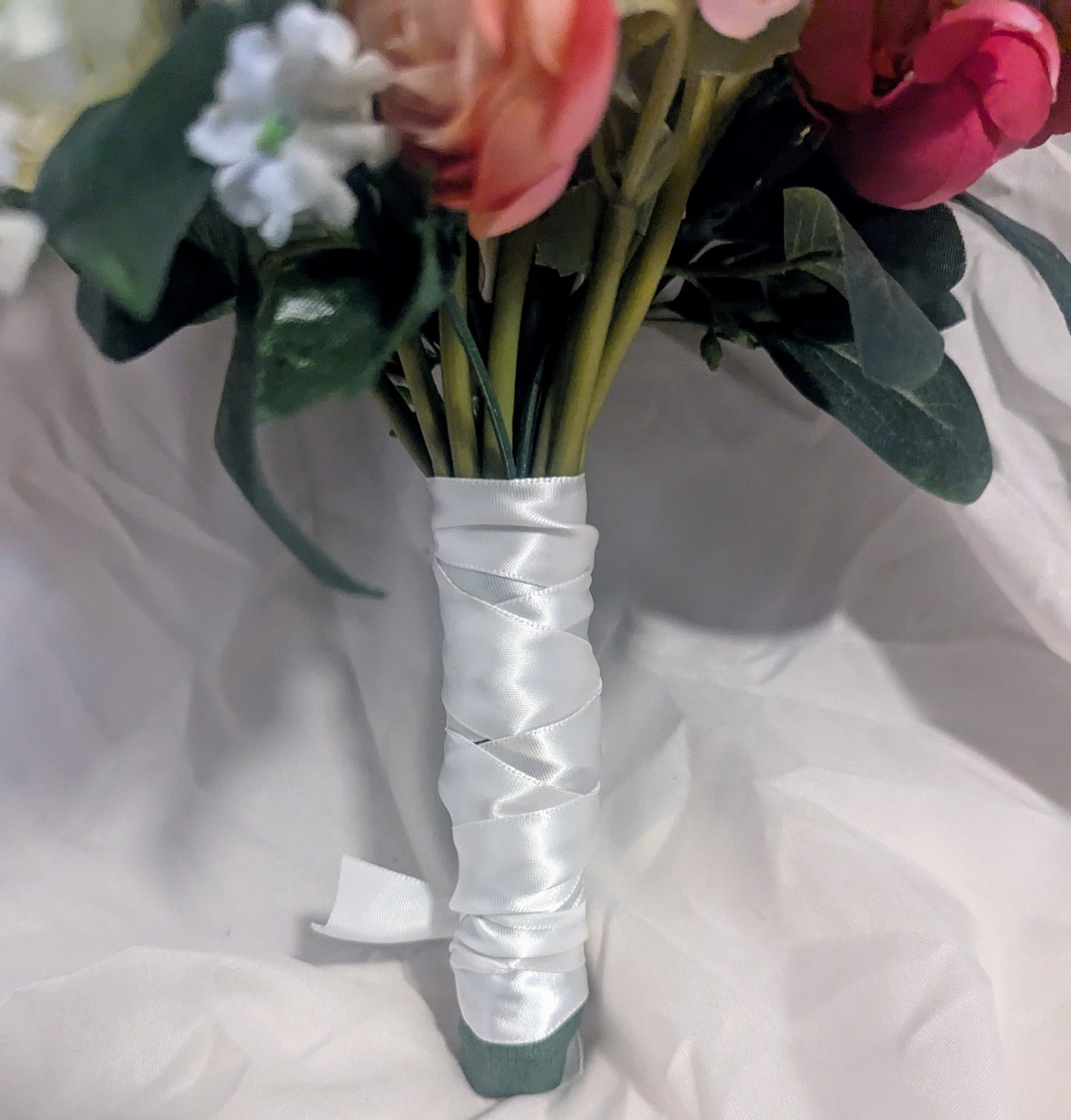 Ranunculus, Rose & Lavender Wedding Bouquet, home decor