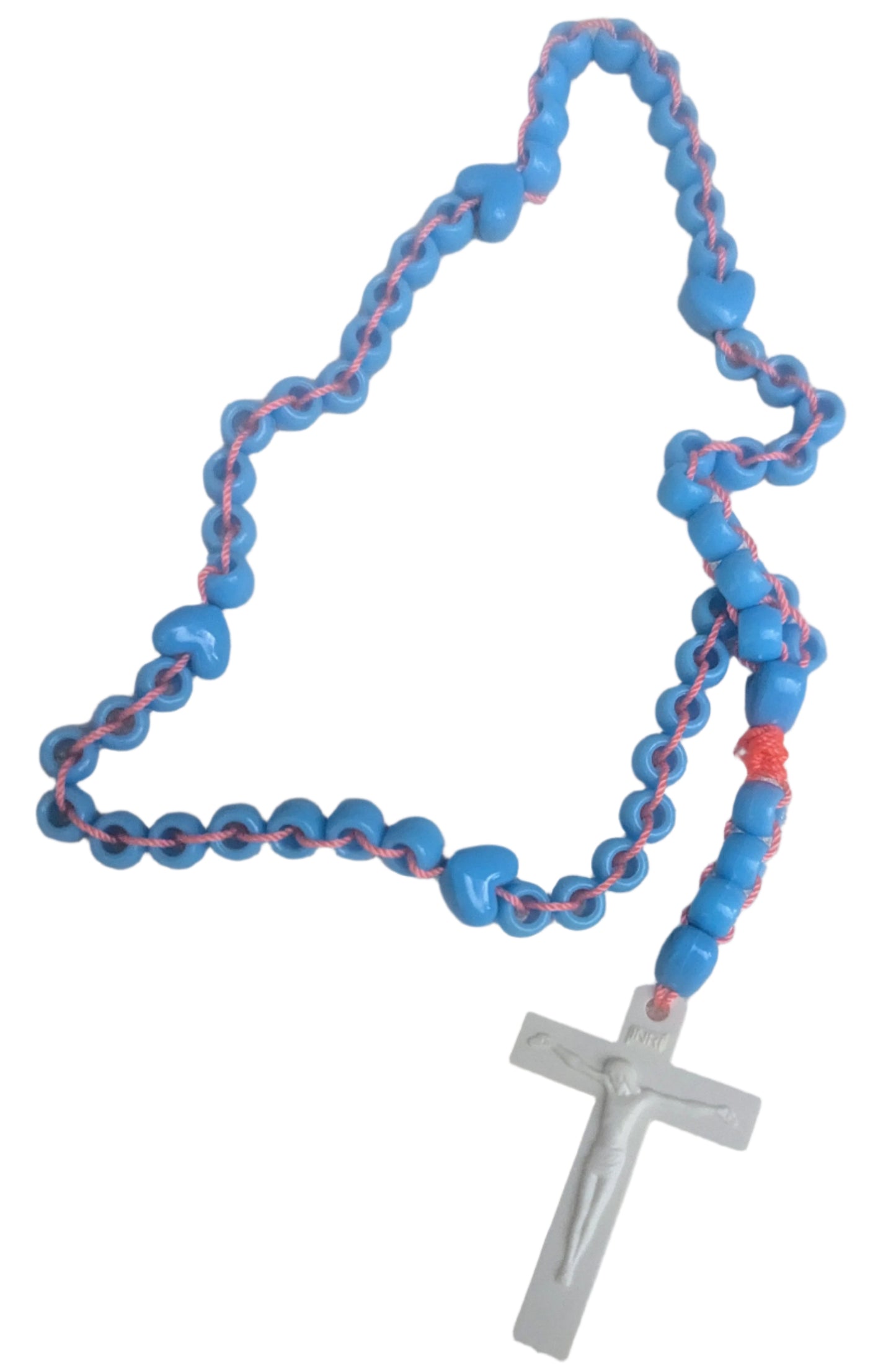 Blue Rosary | Catholic Prayer Beads | First Communion & Confirmation Gift