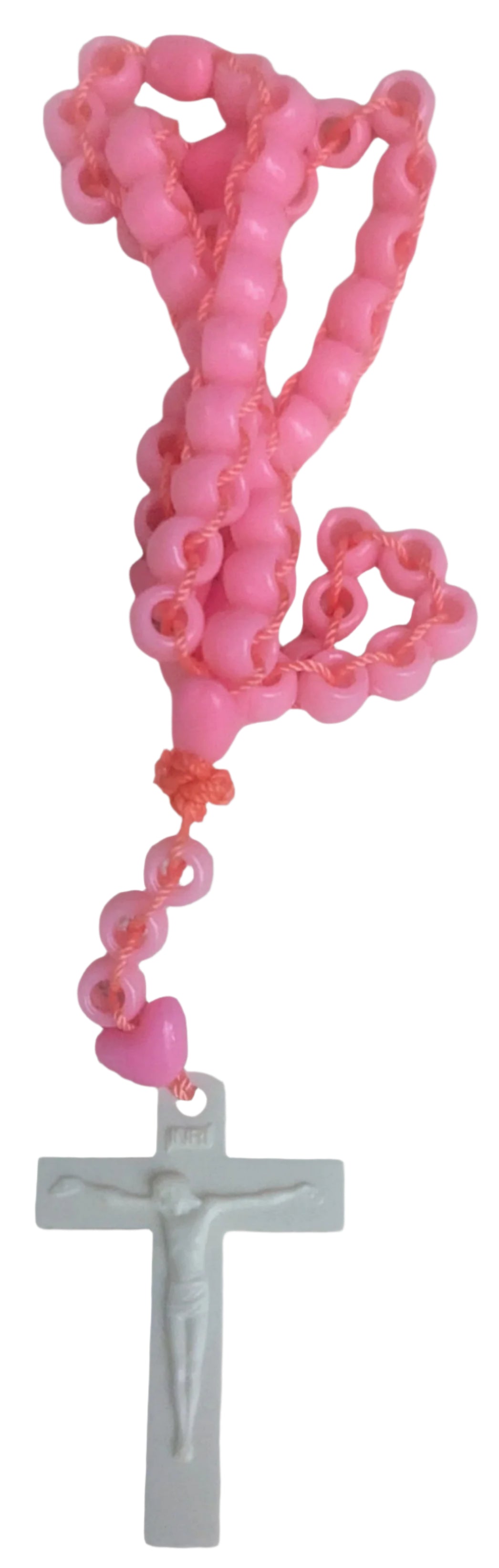 Pink Rosary | Catholic Prayer Beads | First Communion & Confirmation Gift