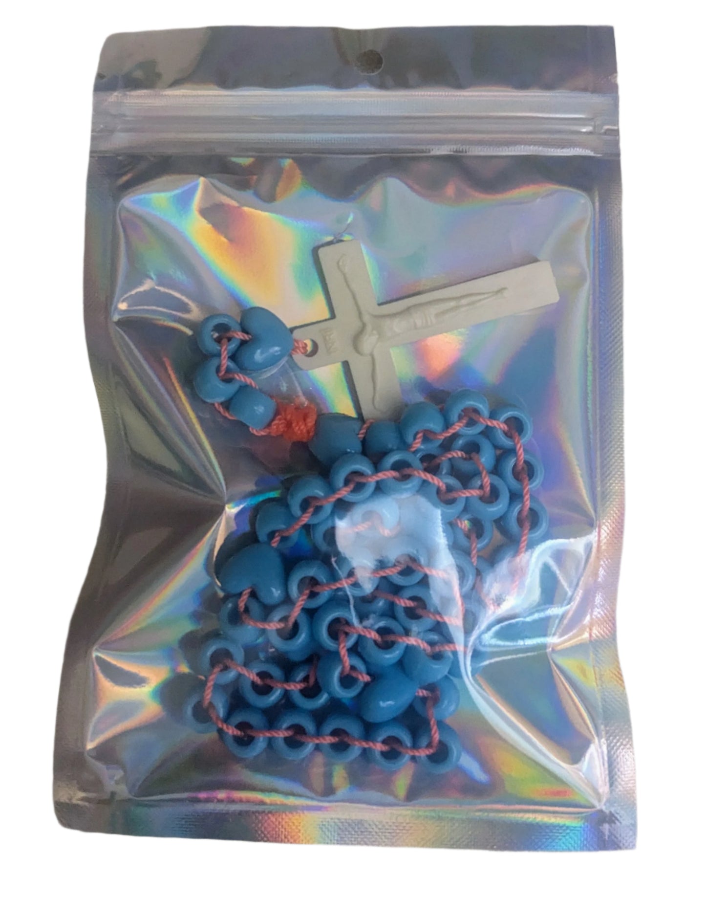 Blue Rosary | Catholic Prayer Beads | First Communion & Confirmation Gift