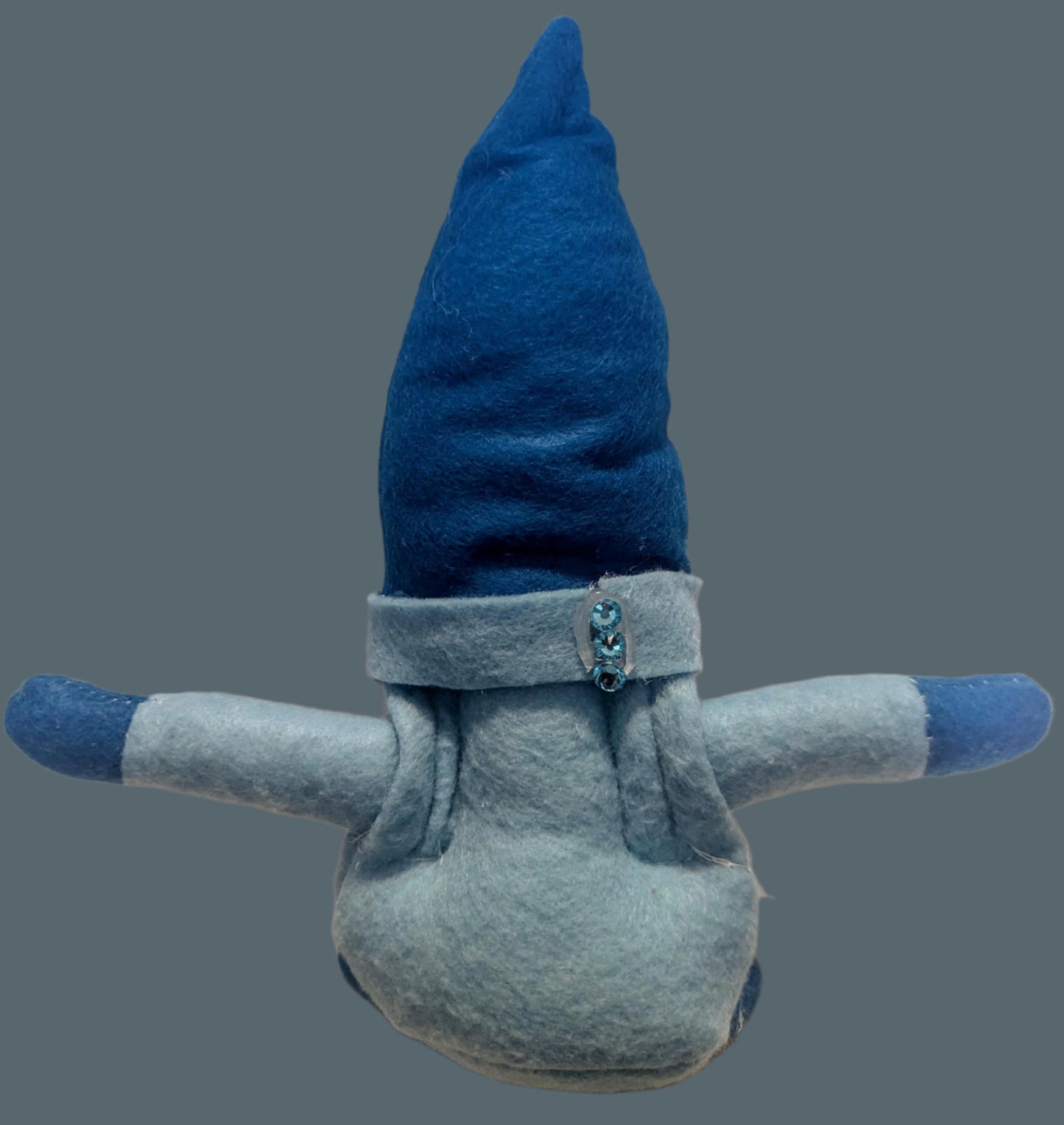 Cute Blue Gnome | Whimsical Tiered Tray Gnome | Farmhouse Home Accent Gift, Home Decor