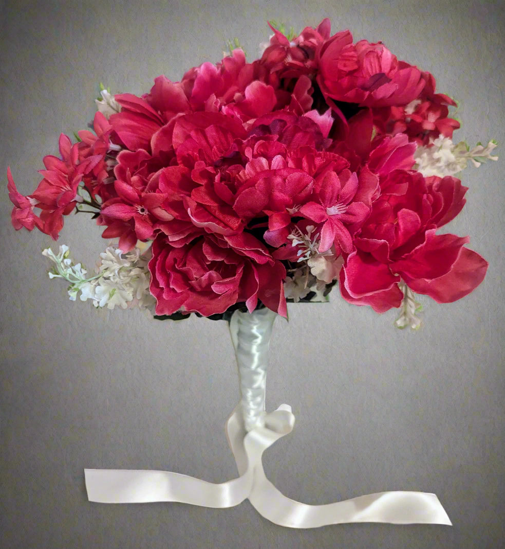 Pink Peony Hydrangea Lavender Flower Bouquet– Perfect for Any Occasion, | Romantic Bridal Flowers | Wedding Bouquet, Wedding Flowers, Artificial Forever Blooms,bridal bouquet, bridal flowers, Home Decor