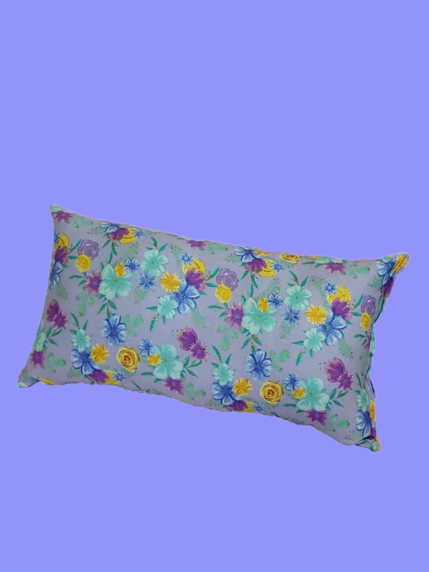 Floral Glittery Accent Pillow | Sparkling Flower Throw Pillow | Elegant Home Decor, Accent Pillow, Decorative Pillow, Glitter Pillow, Home Decor