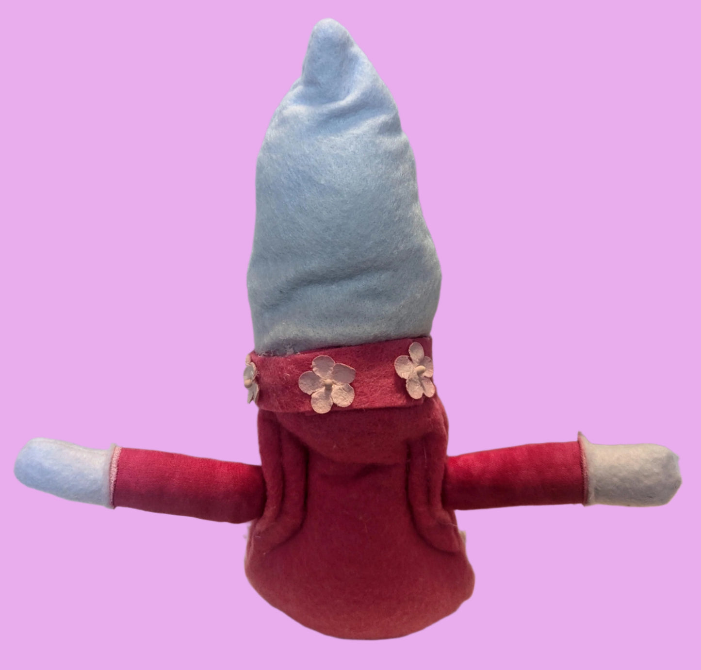 Pink and White Gnome | Farmhouse Tiered Tray Decor | Cute Gnome Gift, Home Decor
