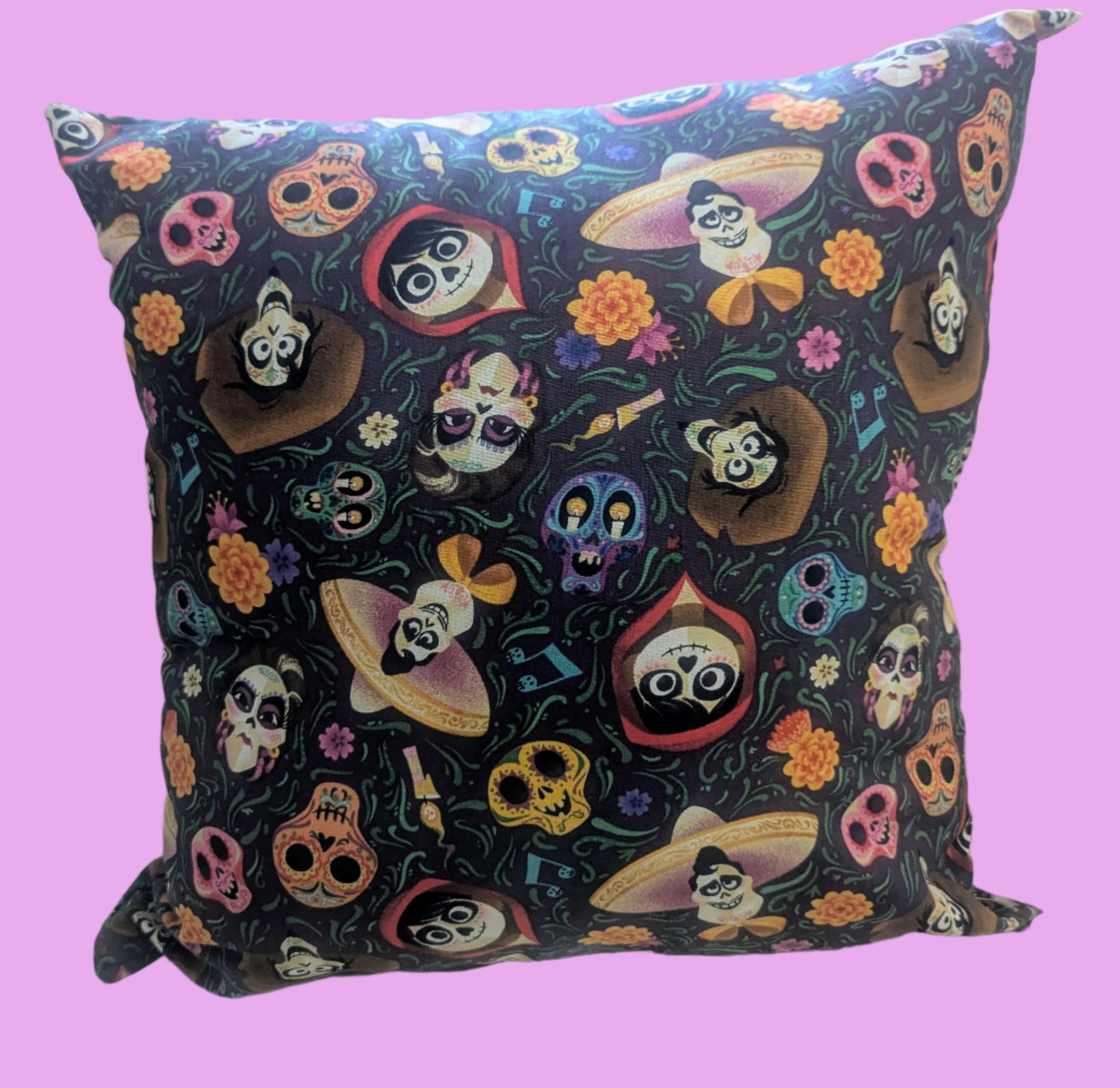 Disney Coco Pillow | Miguel Hector Dante Throw Pillow | Dia de los Muertos Kids Room Decor, Kids room pillow, disney pillow,disney cushion,Home Decor