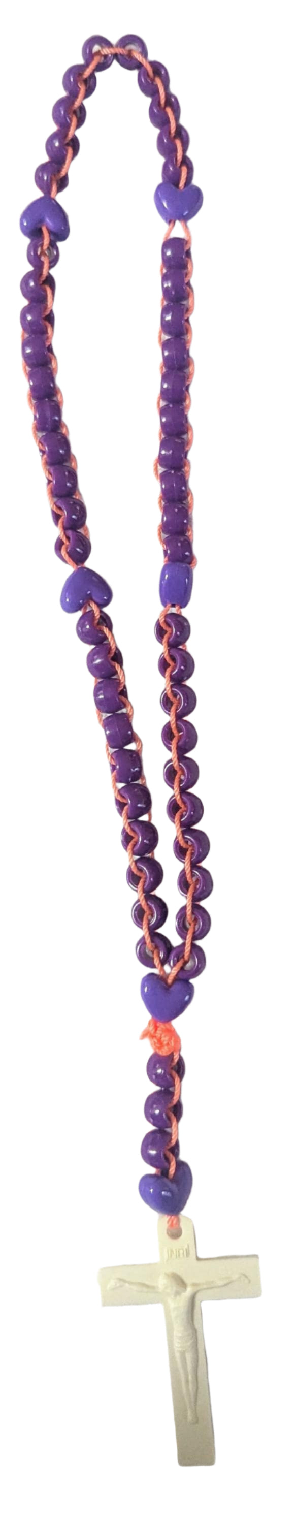 Purple Rosary,Catholic Prayer BeadsFirst Communion & Confirmation Gift