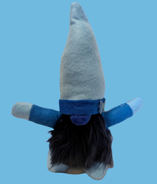Cute Blue Gnome | Whimsical Tiered Tray Gnome | Farmhouse Home Accent Gift, Home Decor