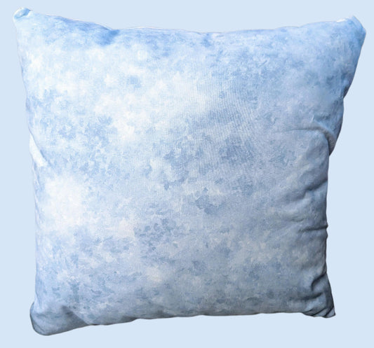 Blue and White Brushstroke Pillow | Abstract Throw Pillow | Modern Coastal Decorative Cushion, Accent Pillow, Decorative Pillow,Throw Pillow, Home Decor