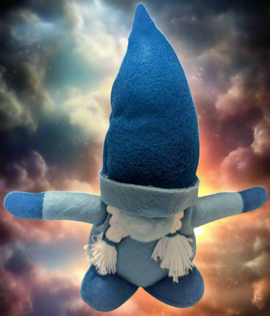 Enchanted Light and Dark Blue Gnome