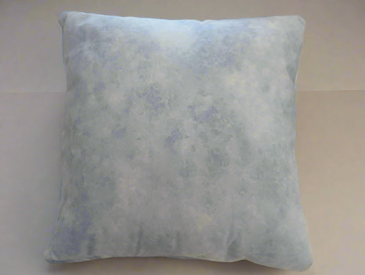 Blue and White Brushstrokes Throw Pillow,  Modern Abstract Blue & White Accent Pillow,  Artistic Brushstrokes Decorative Pillow,