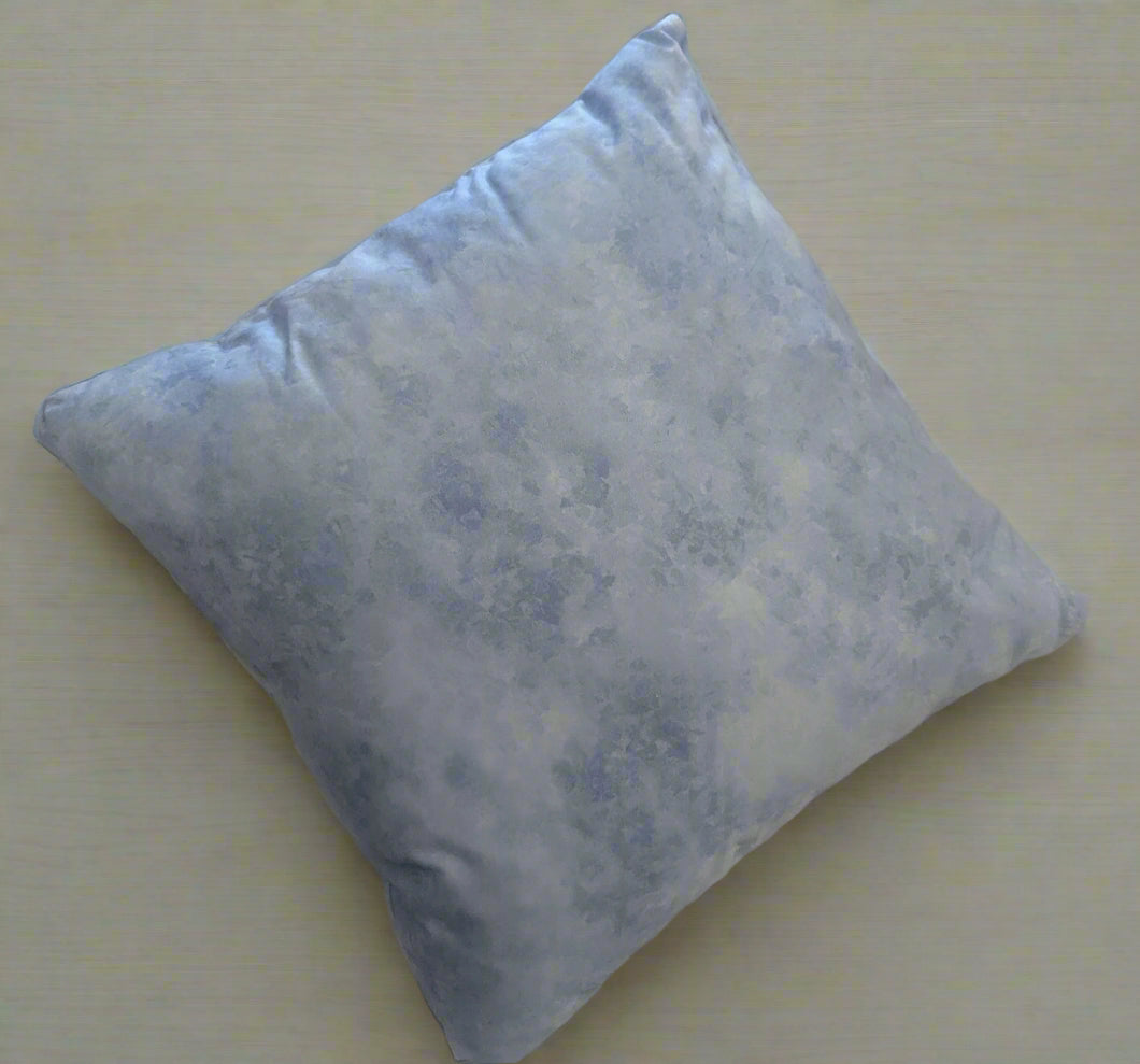 Blue and White Brushstrokes Throw Pillow,  Modern Abstract Blue & White Accent Pillow,  Artistic Brushstrokes Decorative Pillow,