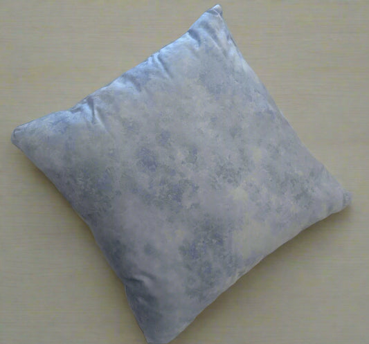 Blue and White Brushstrokes Throw Pillow,  Modern Abstract Blue & White Accent Pillow,  Artistic Brushstrokes Decorative Pillow,