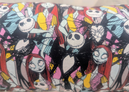 The Nightmare Before Christmas Jack & Sally Pillow,"Simply Meant to Be" Jack Skellington & Sally Throw Pillow,Nightmare Before Christmas Decorative Pillow,  Disney Halloween Town Accent Pillow